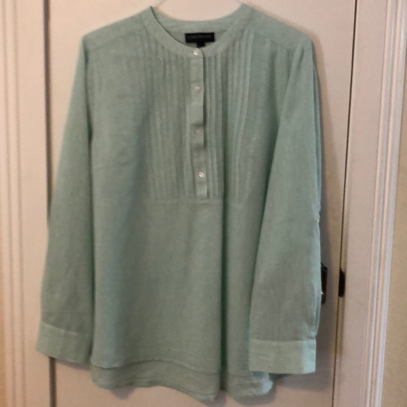 Lane Bryant Tops - Lane Bryant mint green tunic top